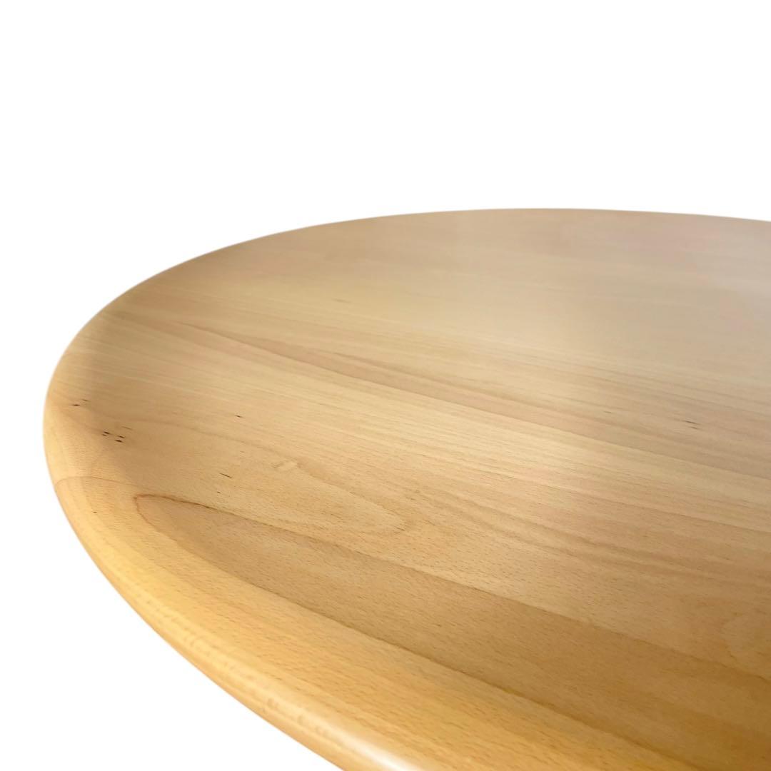 HR501 【美品良好】 HIDA 飛騨産業　円卓　侭（ジン）　ダイニング