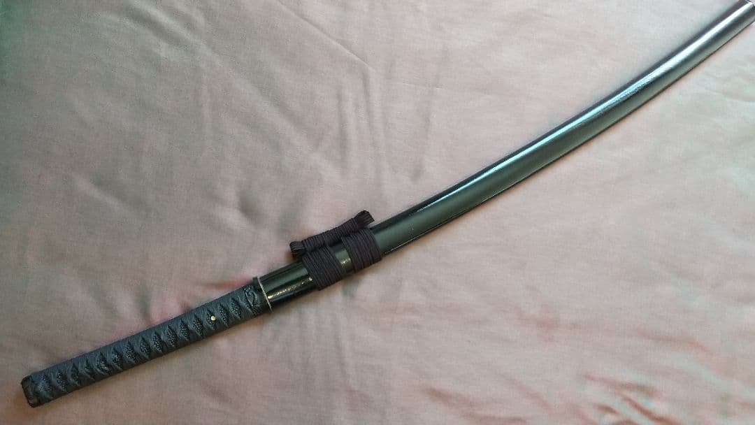 【樋入り互の目刃紋】模造刀 舞踊 模擬刀 拵え 喰出し鍔 刀剣 日本刀 刀