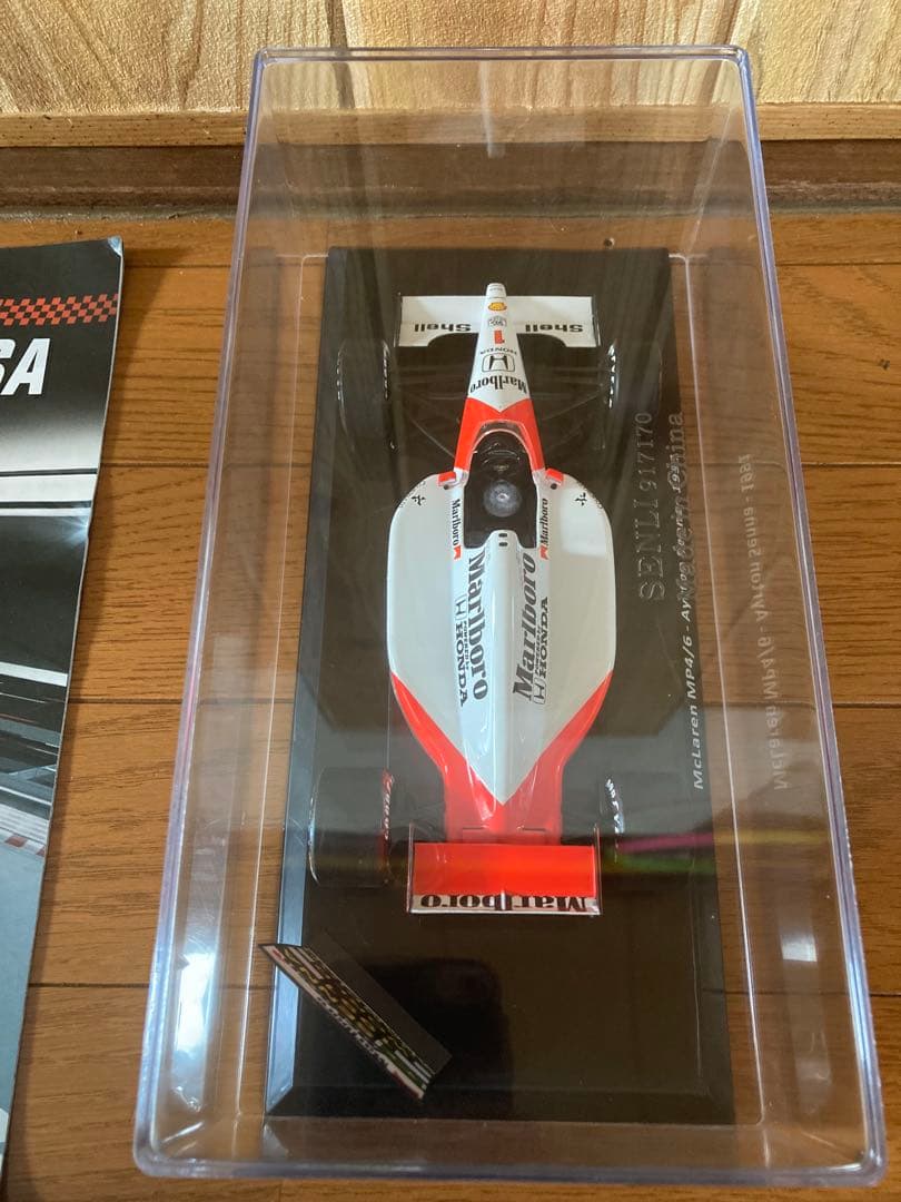 マルボロ仕様 ビッグスケールF1コレクション　MP4/6 セナ　1/24 完成品