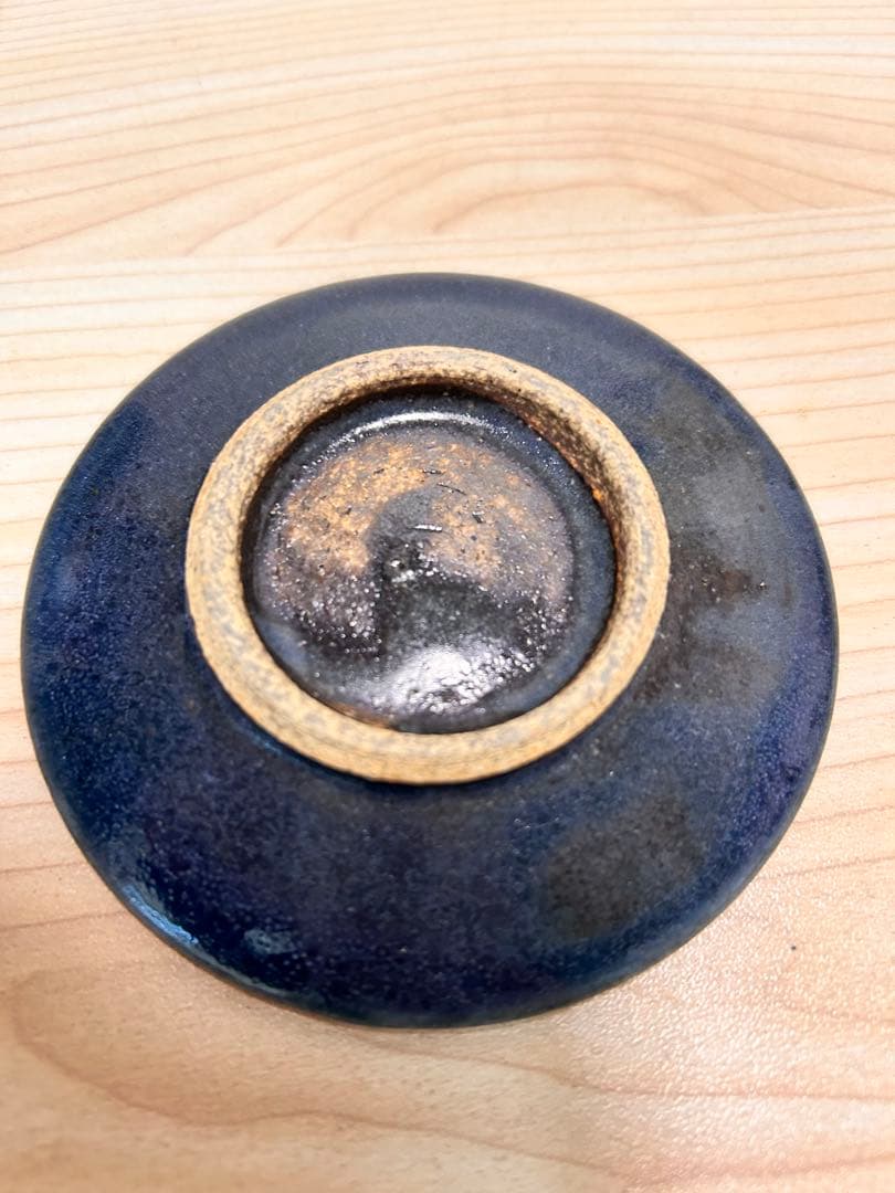 出西窯　初期　小皿　検）民藝　河井寛次郎　多々納弘光　武内晴二郎　小鹿田　湯町