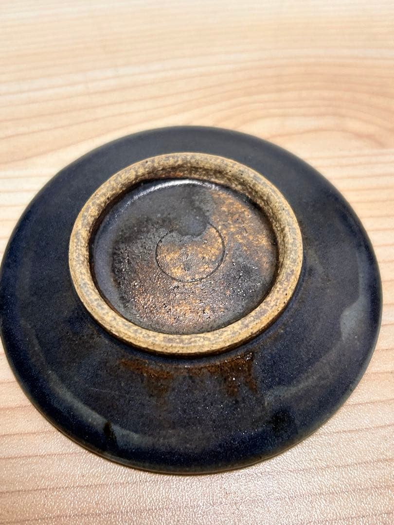 出西窯　初期　小皿　検）民藝　河井寛次郎　多々納弘光　武内晴二郎　小鹿田　湯町