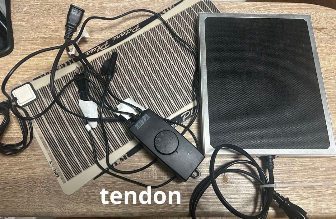 爬虫類　飼育セット　保温器具セット　暖突M ピタリ適温プラス3号　サーモスタット