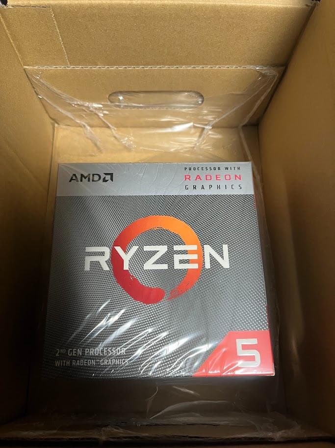 CPU AMD Ryzen 5 3400G BOX