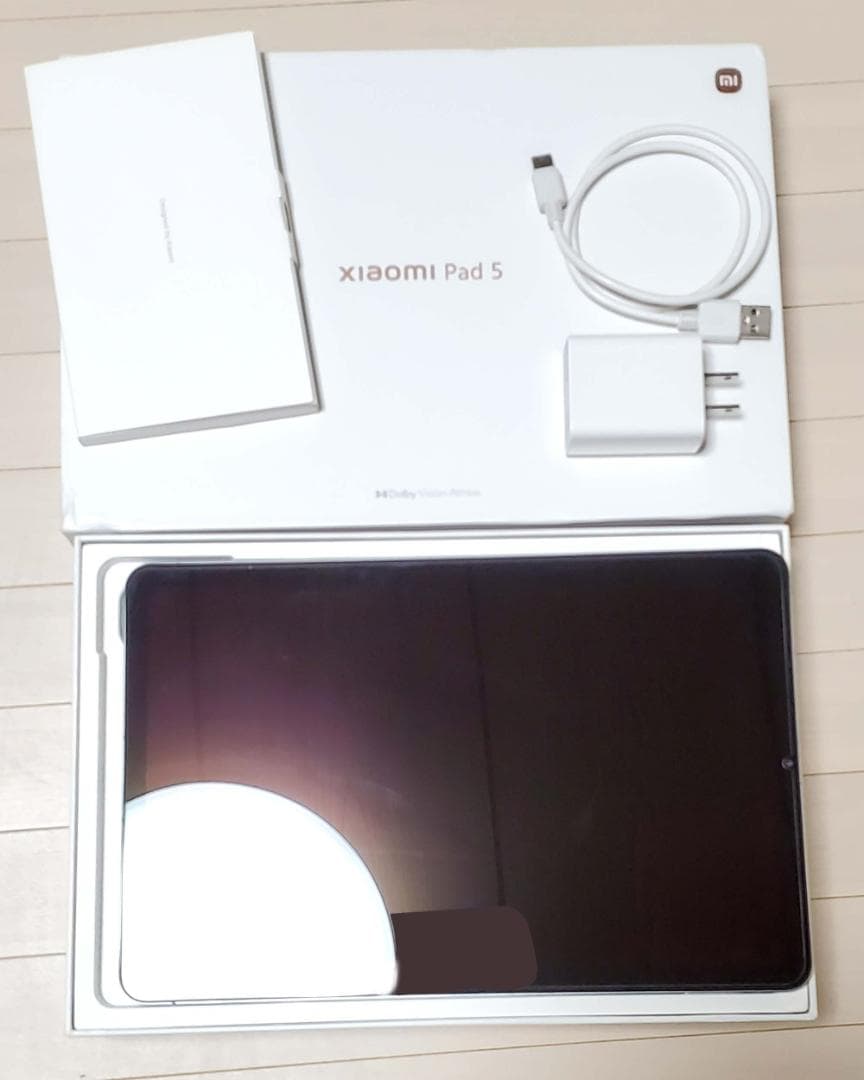 【美品】Xiaomi Pad 5 6GB＋128GB　付属品・カバー・フィルム有