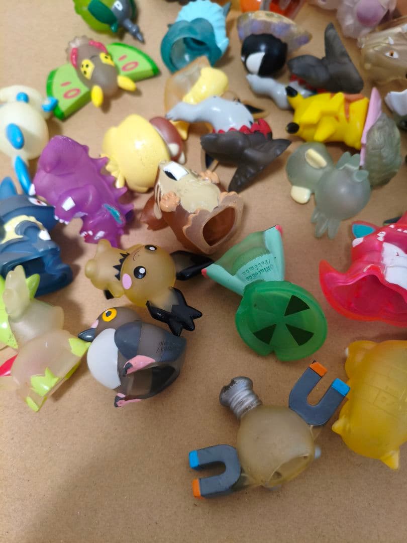 ポケモン指人形　クリアのみ　約46体　まとめ売り　レア　希少