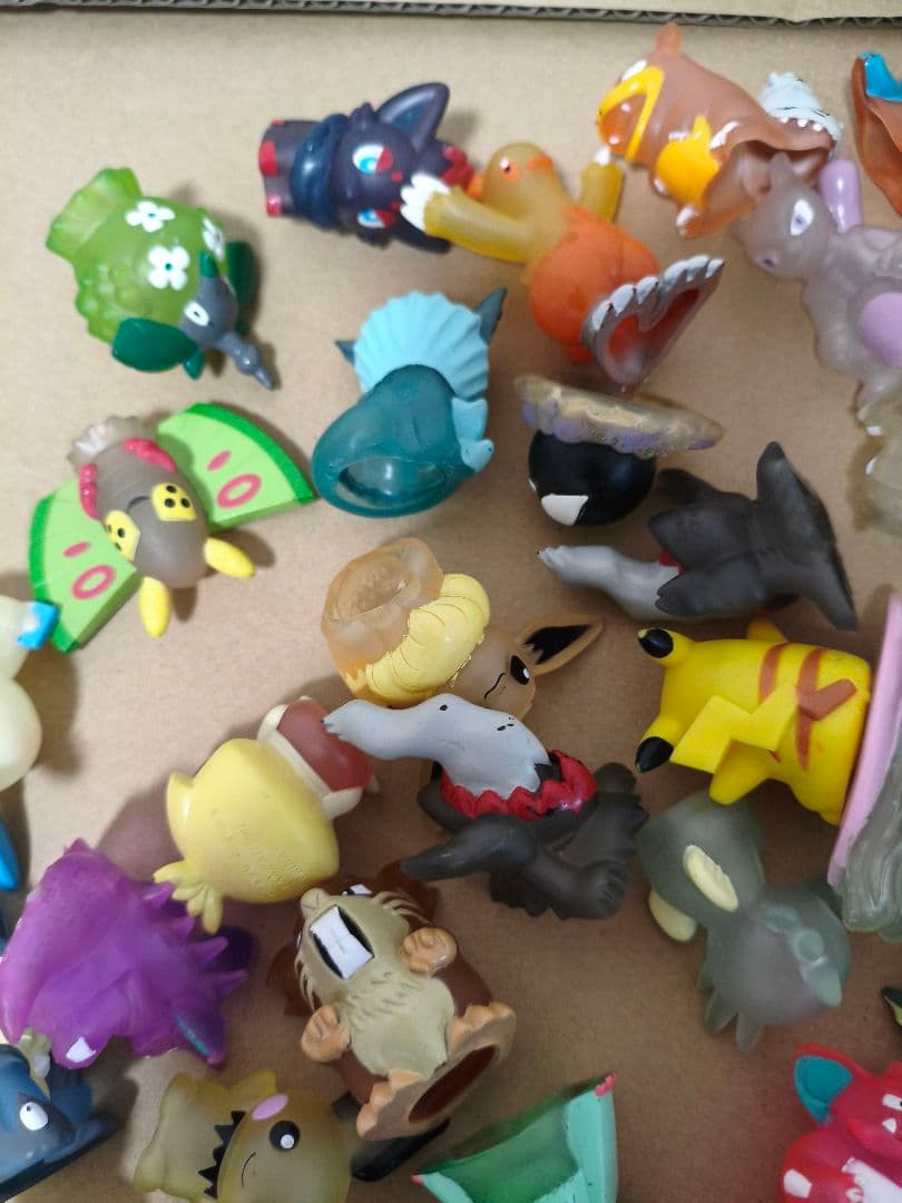 ポケモン指人形　クリアのみ　約46体　まとめ売り　レア　希少