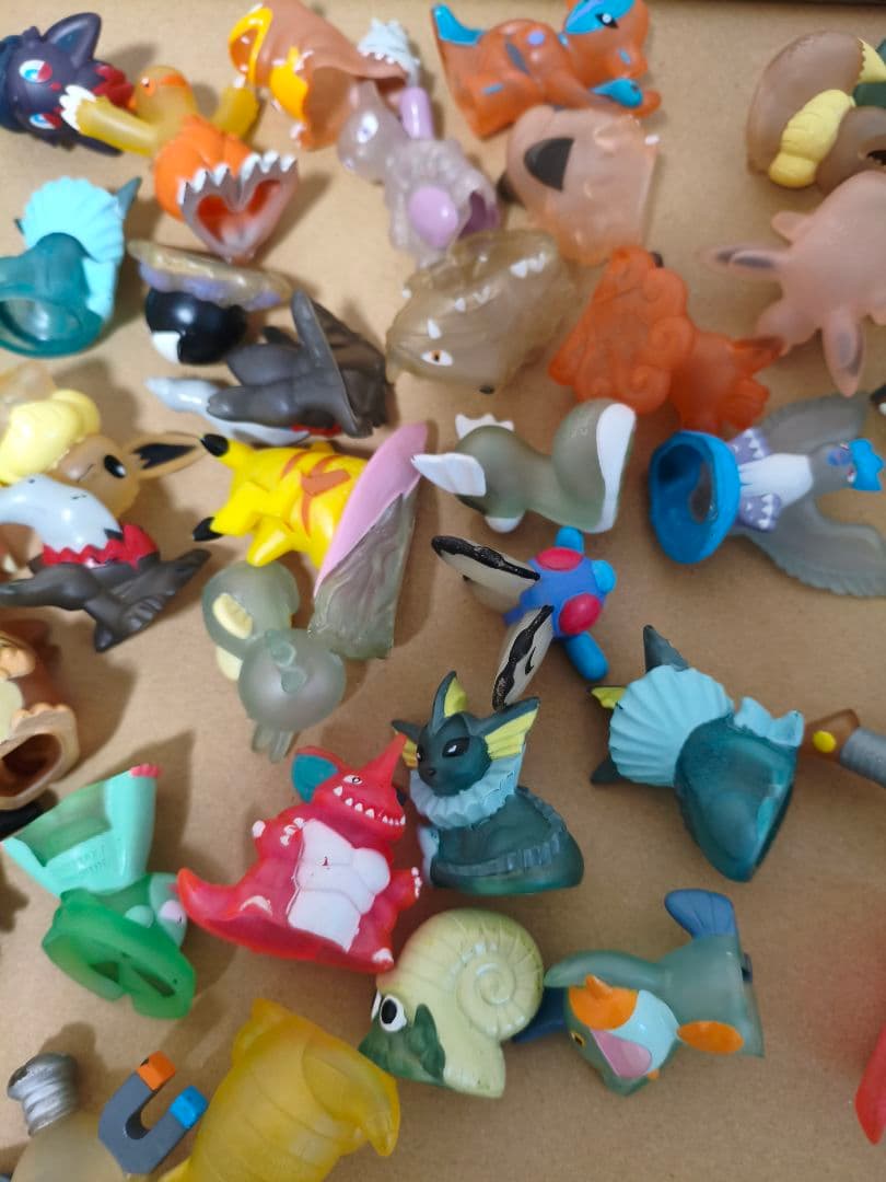 ポケモン指人形　クリアのみ　約46体　まとめ売り　レア　希少