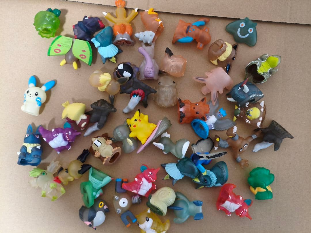 ポケモン指人形　クリアのみ　約46体　まとめ売り　レア　希少