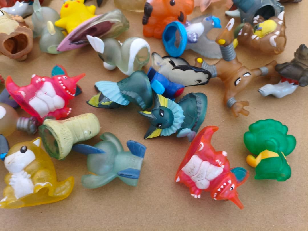 ポケモン指人形　クリアのみ　約46体　まとめ売り　レア　希少