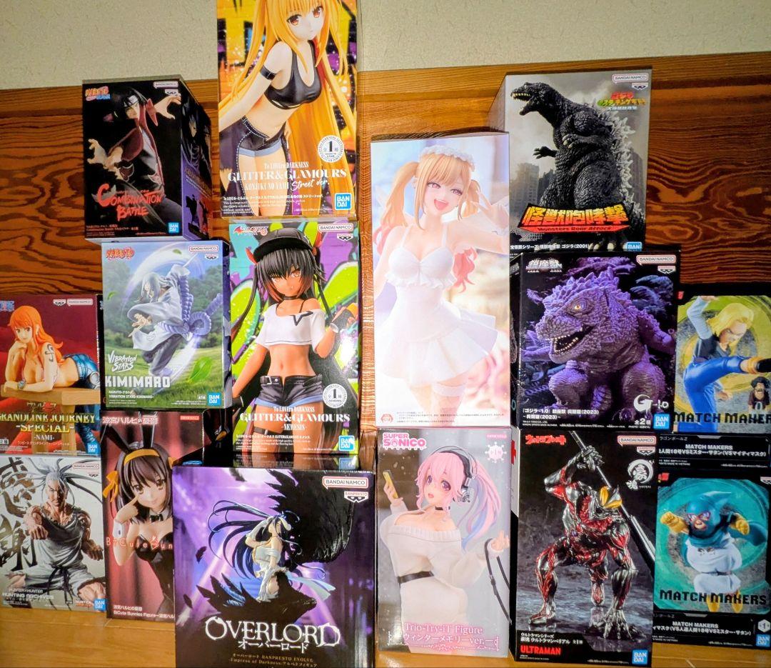 プライズ景品15点