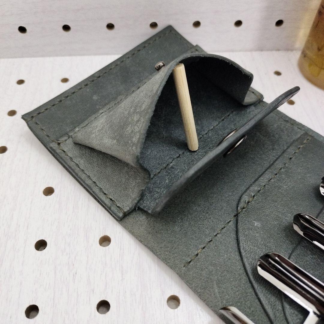 キャッチャー財布　本革財布　ハンドメイド　ケース