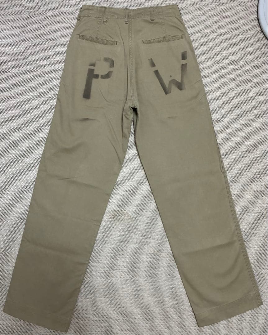 ヴ*き様 40s US.ARMY アーミーチノ M-45 PWステッチ ヴィンテ
