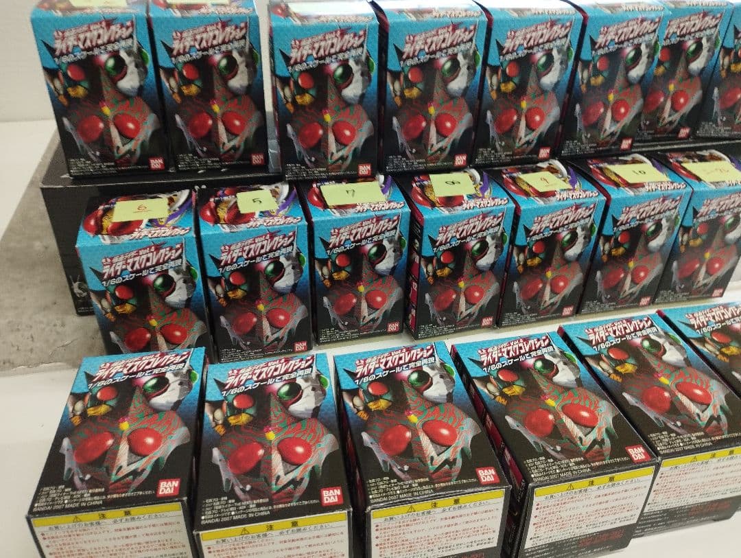 仮面ライダー マスクコレクション Vol.4　22個セット　コンプリート