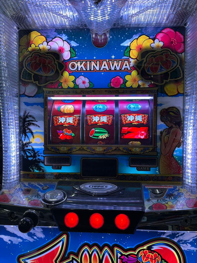 パチスロ実機　チバリヨNC-25 実機