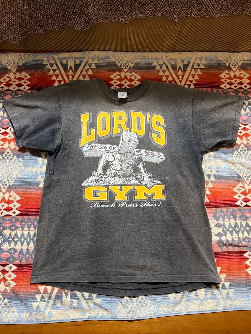LORD'S GYM ヴィンテージTシャツ XL グッドフェード