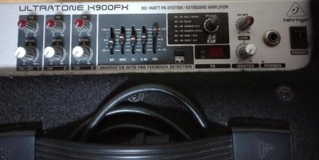 ヒ*カ様 BEHRINGER ULTRATONE K900FX アンプ