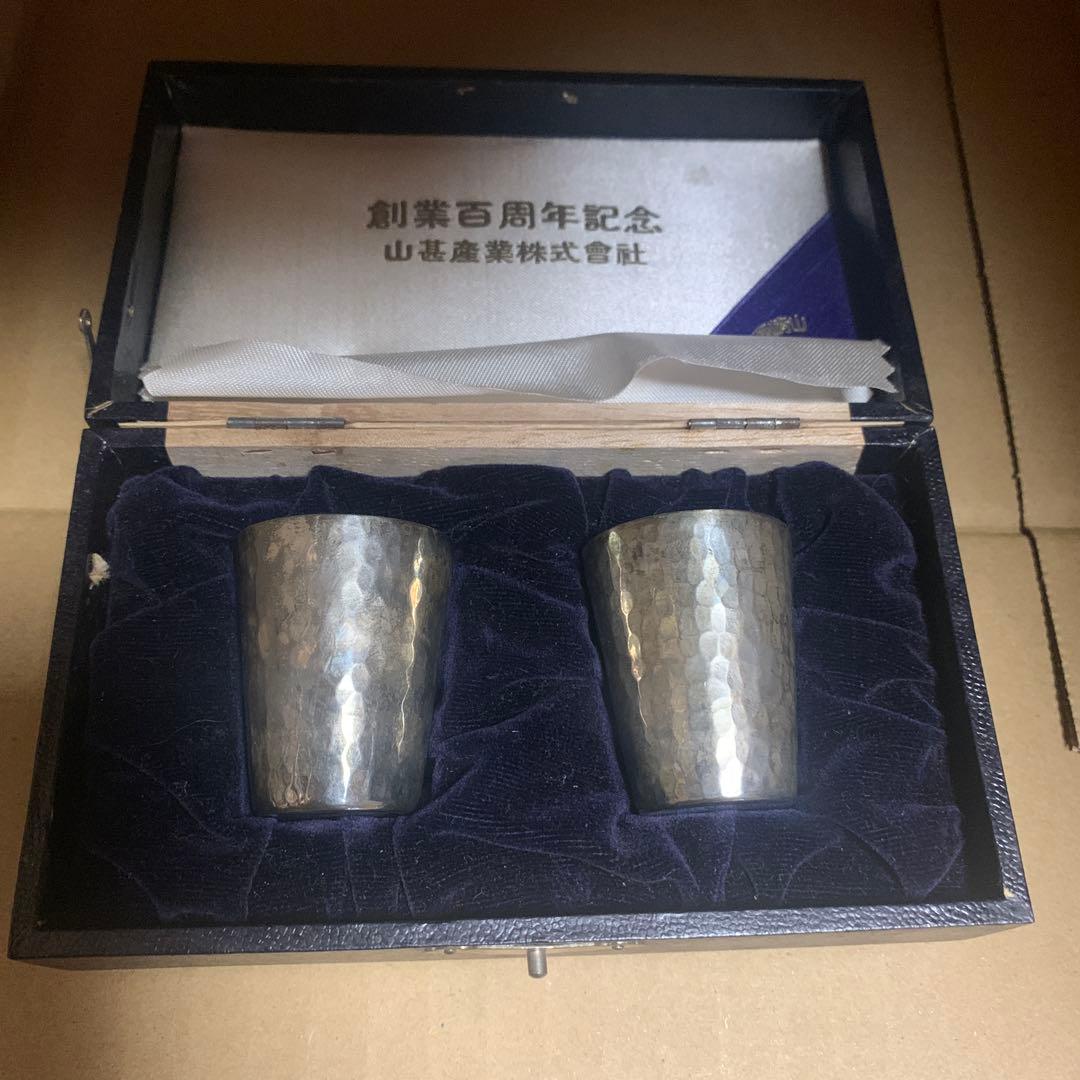 純銀　酒器　コップ　盃　銀杯