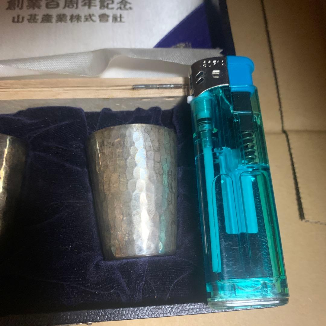 純銀　酒器　コップ　盃　銀杯