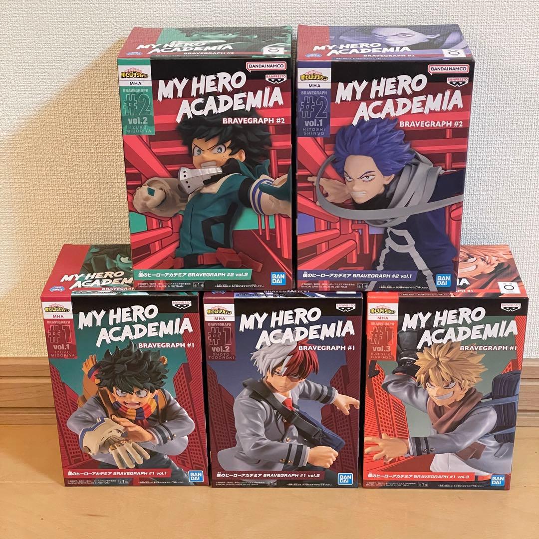 匿名】僕のヒーローアカデミア ヒロアカ フィギュア 計50点　デク 爆豪 轟 他