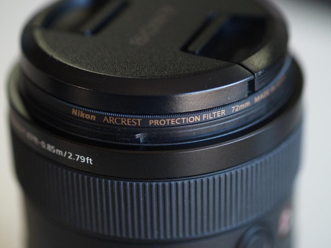 Sony FE 100mm f2.8 STF GM OSS 高級保護フィルター