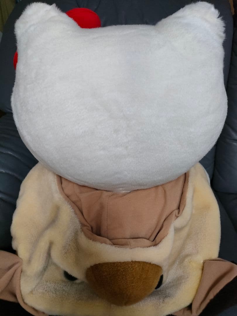 ハローキティレトロ 犬フード 着ぐるみ　ぬいぐるみ 特大サイズ