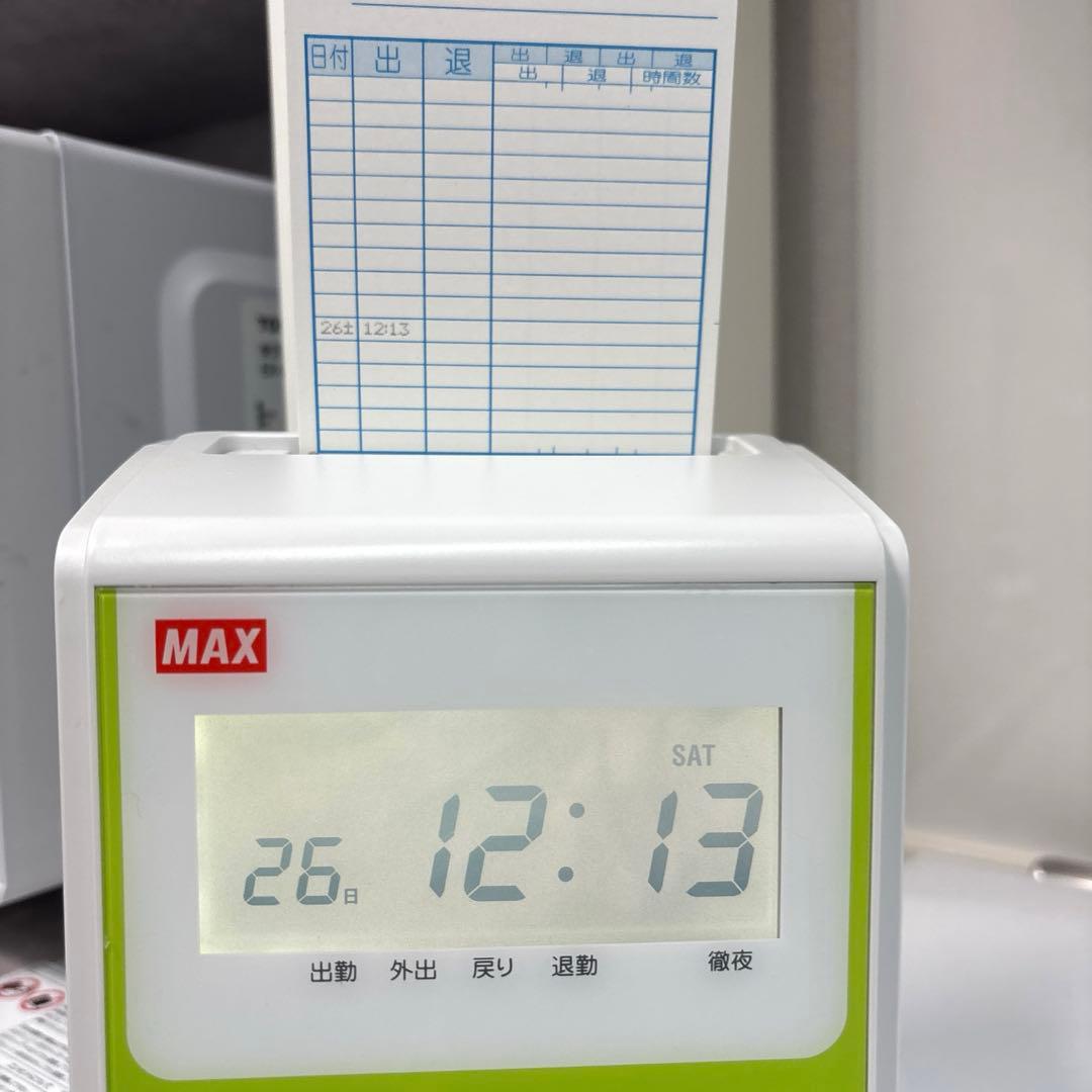 ER-60SUタイムカード➕タイムカード