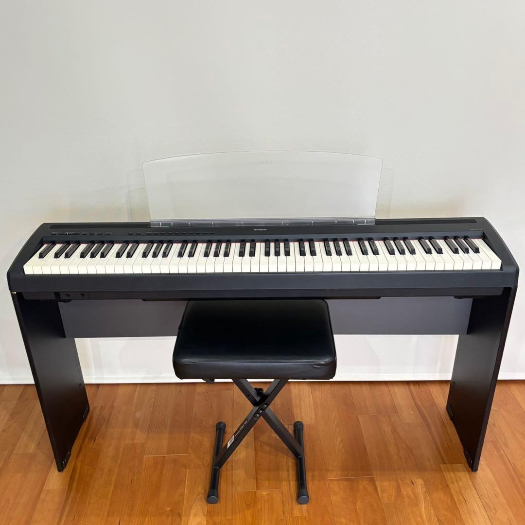 デビューに最適✨YAMAHA P-85 88鍵盤 ヤマハ 電子ピアノ 美品 黒