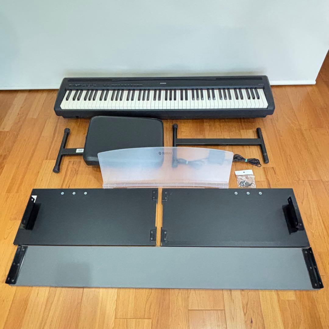 デビューに最適✨YAMAHA P-85 88鍵盤 ヤマハ 電子ピアノ 美品 黒