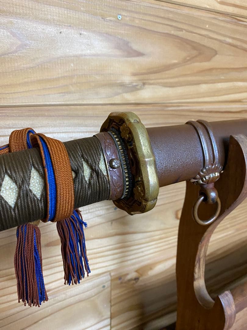 日本軍　九八式軍刀拵　肉厚鍔