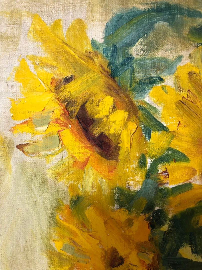 油絵（ひまわり）Ｆ8