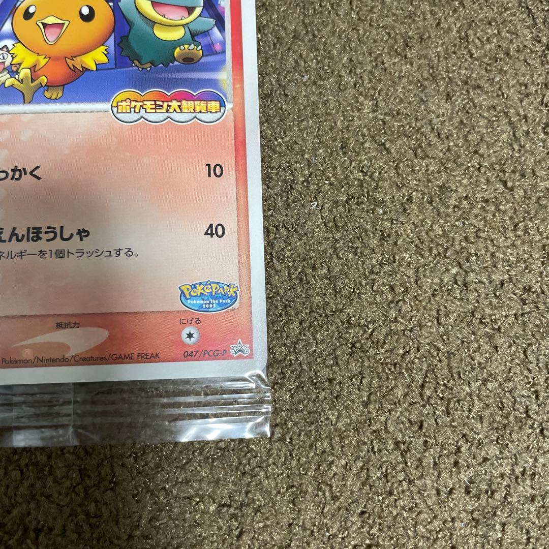 ポケパークのアチャモ ポケモン大観覧車 プロモ 未開封 047/PCG-P