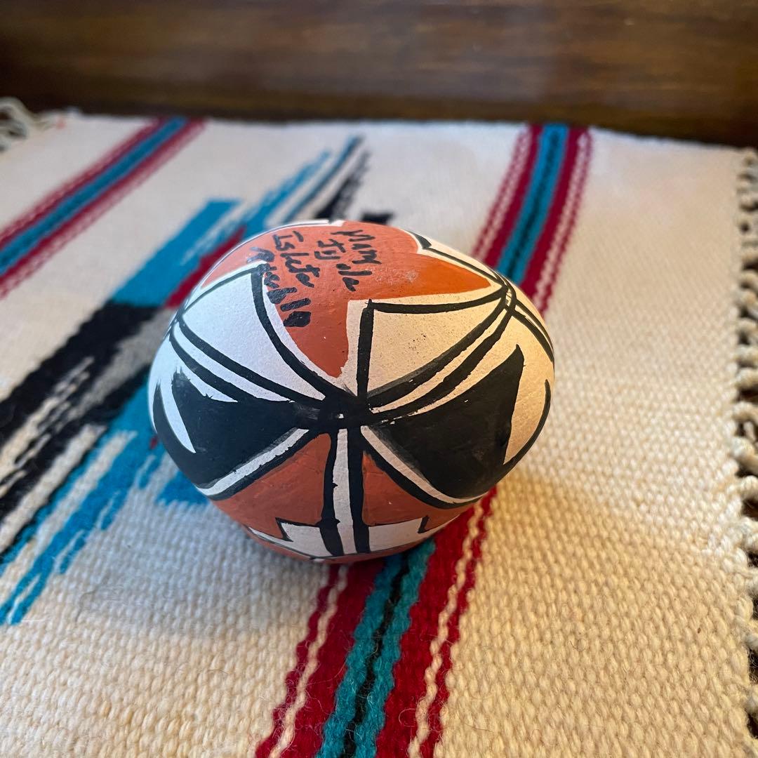 希少品！ネイティブアメリカン　navajo 壷　ナバホ族USAアンティーク古道具