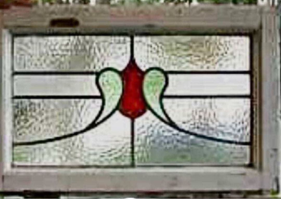 イギリスアンティーク　ステンドグラス