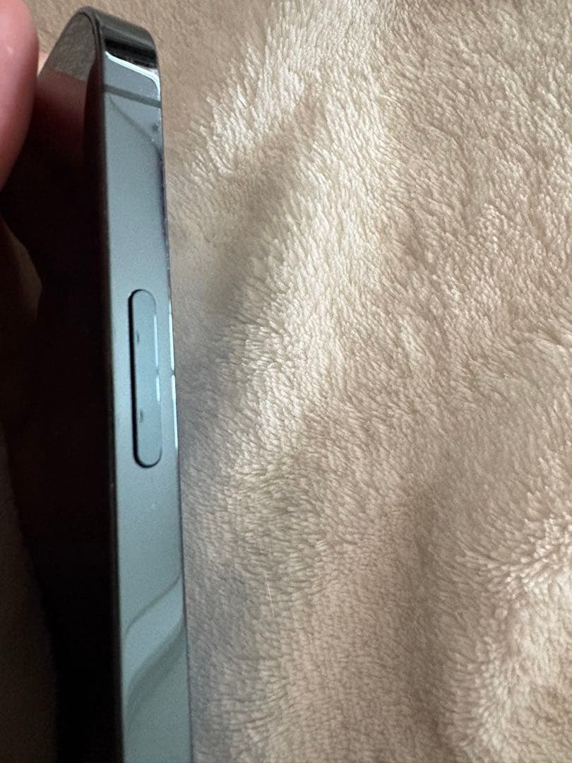 Apple iPhone 12 Pro 青 ケース付き