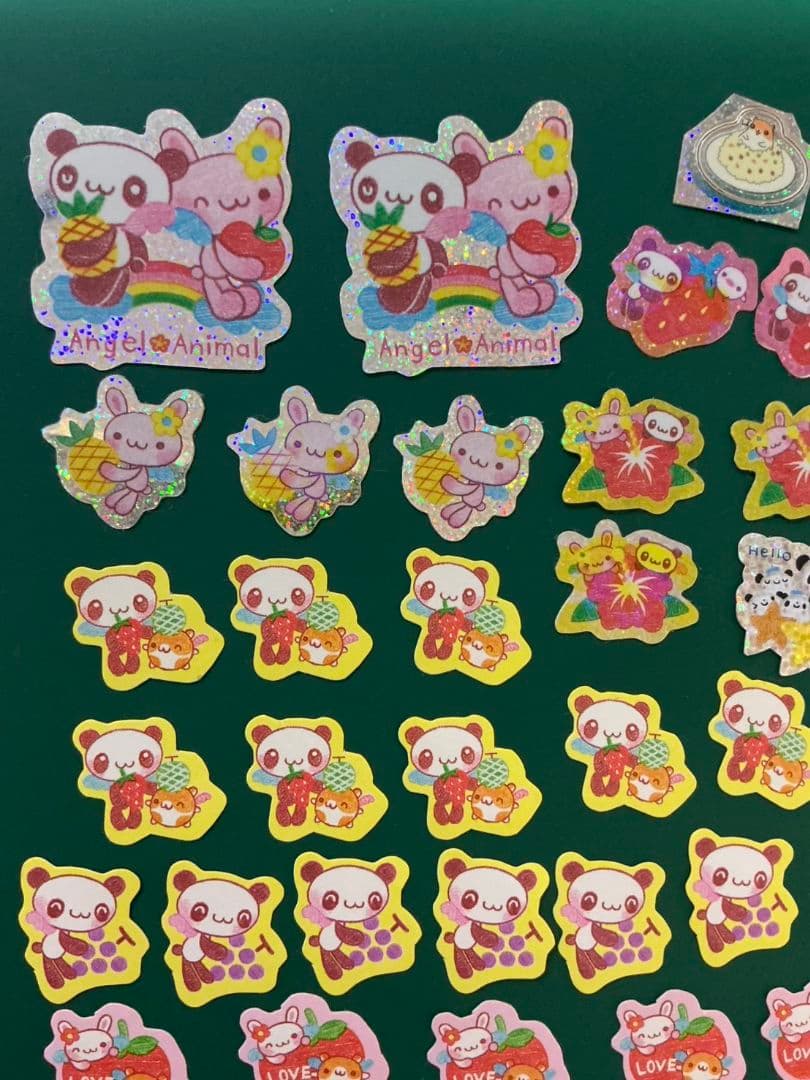 Angel　Animal　フレークシール　エンジェルアニマル　平成レトロ　シール