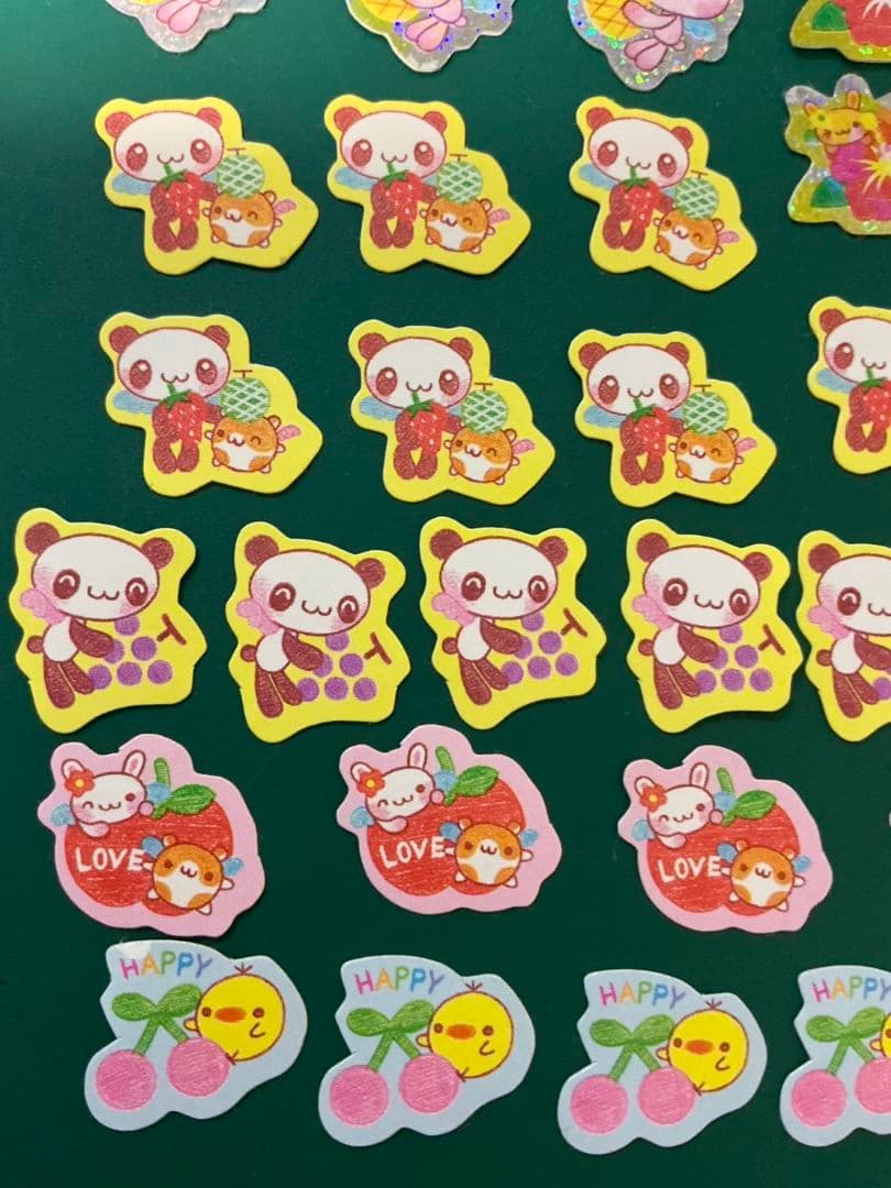 Angel　Animal　フレークシール　エンジェルアニマル　平成レトロ　シール