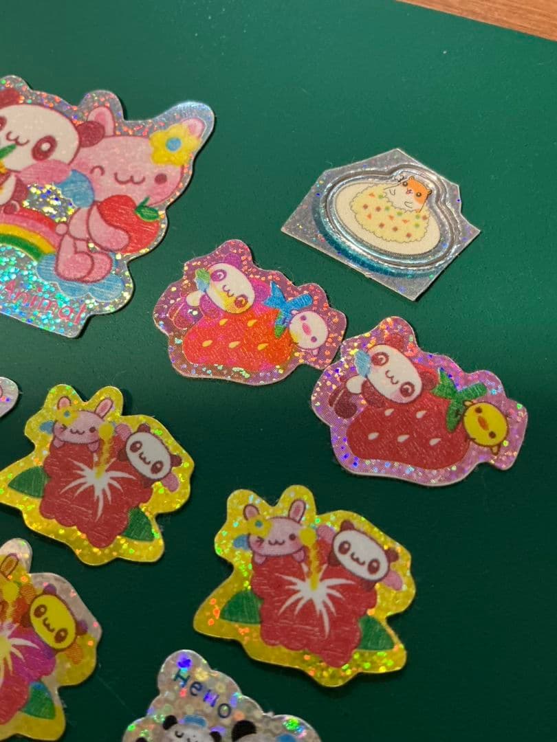 Angel　Animal　フレークシール　エンジェルアニマル　平成レトロ　シール