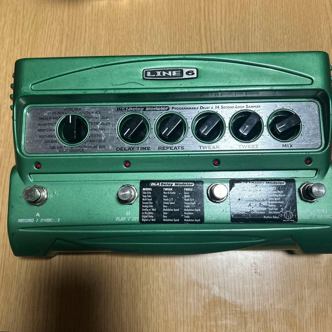 LINE6 DL4 Delay Modeler 純正アダプタ 社外変換プラグ付