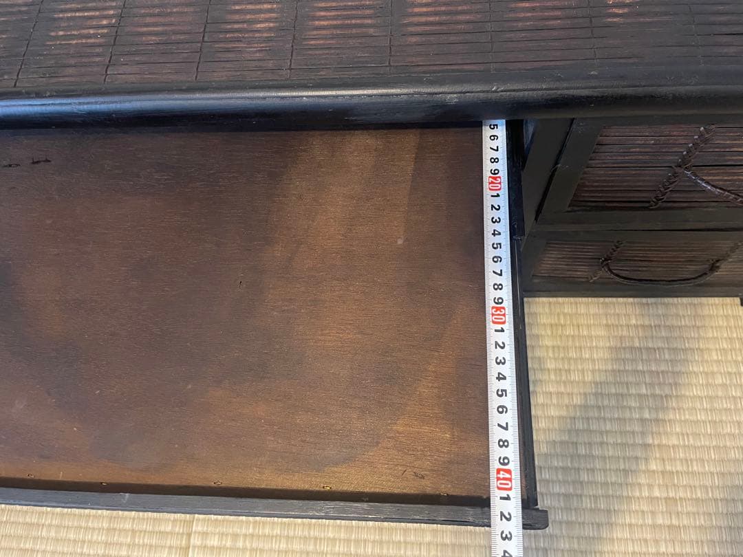 バンブー家具　パソコンデスク