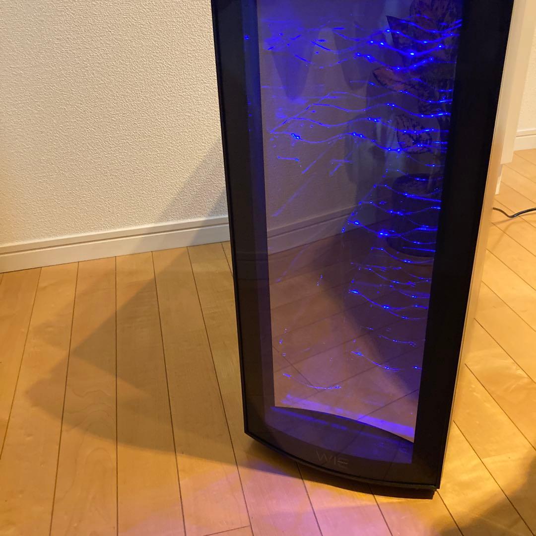 WIE ワインセラー　12本　グラスホルダー付き