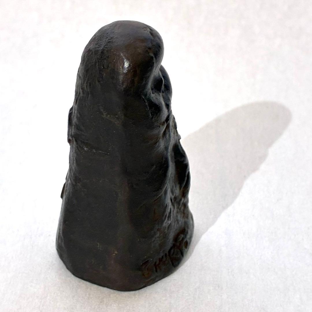 彫刻　佐藤忠良　ブロンズ像　少女　3