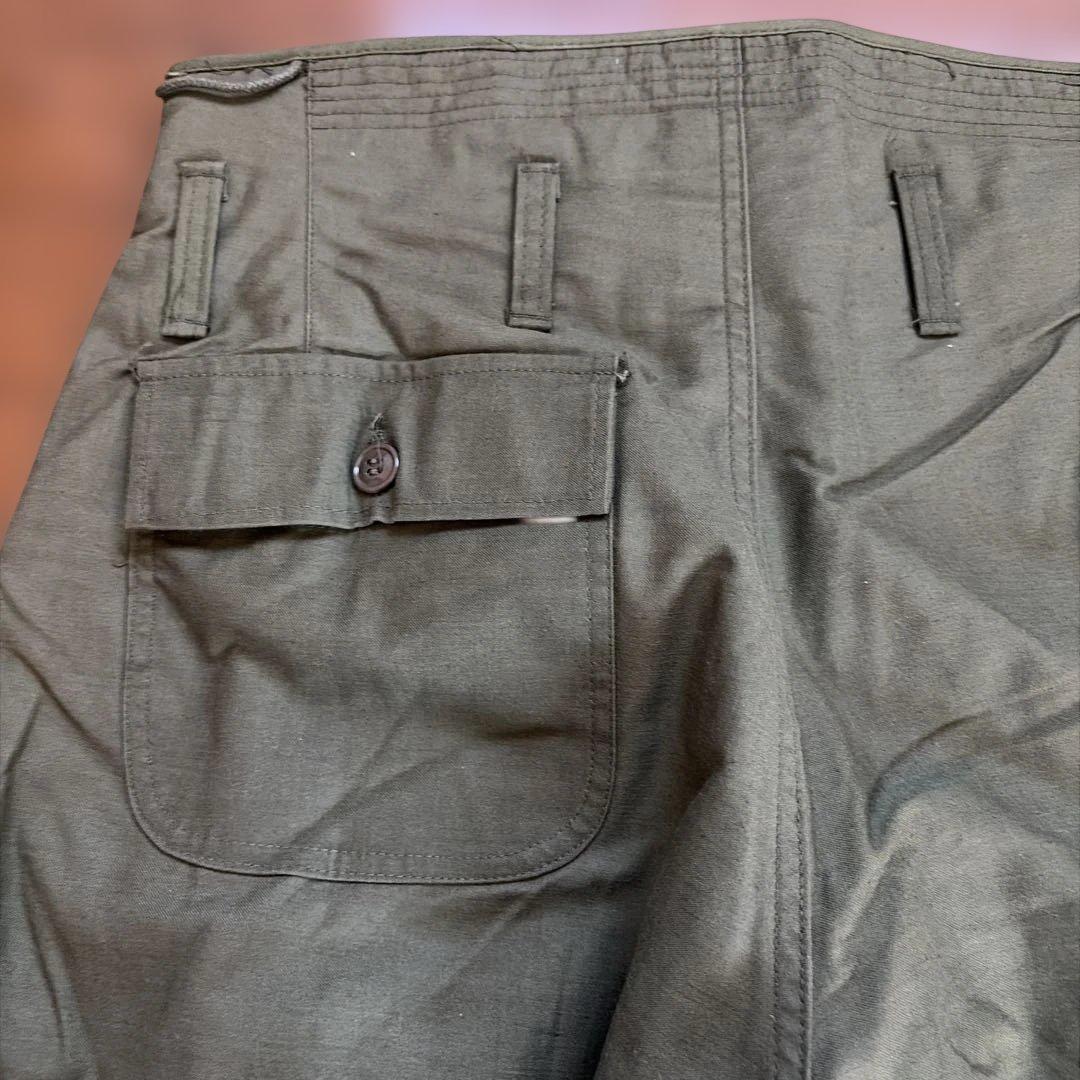 【超貴重・新品】米軍放出品　81年製　防寒・デッキパンツ