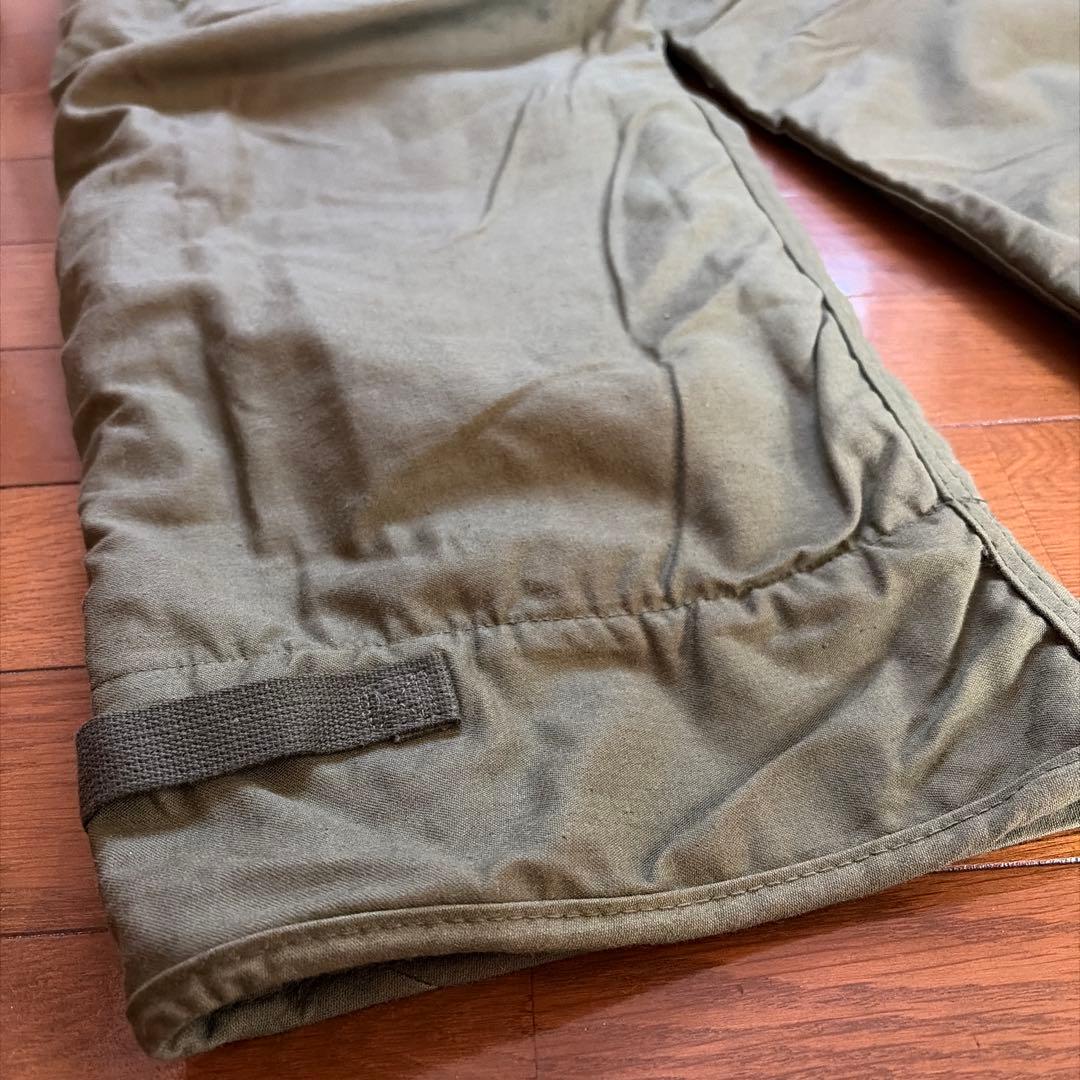 【超貴重・新品】米軍放出品　81年製　防寒・デッキパンツ