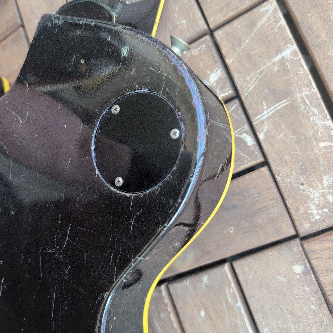 GRECO EG 77年 レスポール セミホローの虎目ボディ！