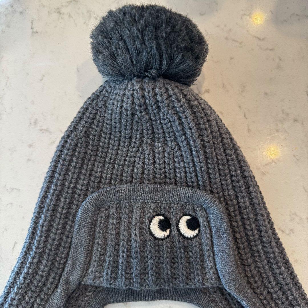 アニヤハインドマーチ ニットキャップ　ニット帽　耳当てドゥーズイエム クラス購入