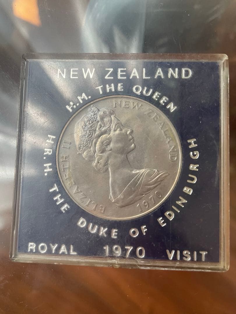 シンガポール航空　記念シルバー インゴット ＋1970年NZ記念