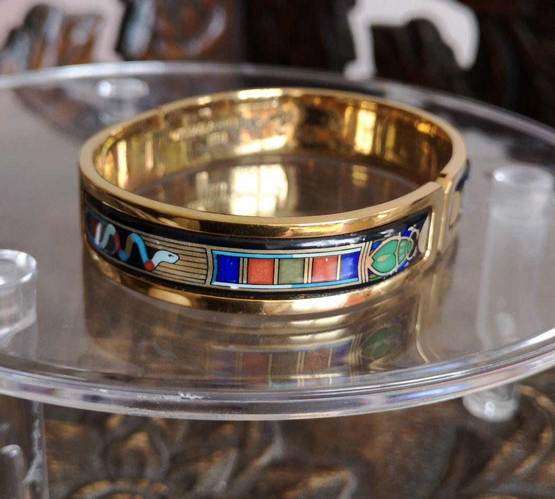 ヴィンテージバングル M.FREY WILLE 古代エジプト スカラベ スネーク