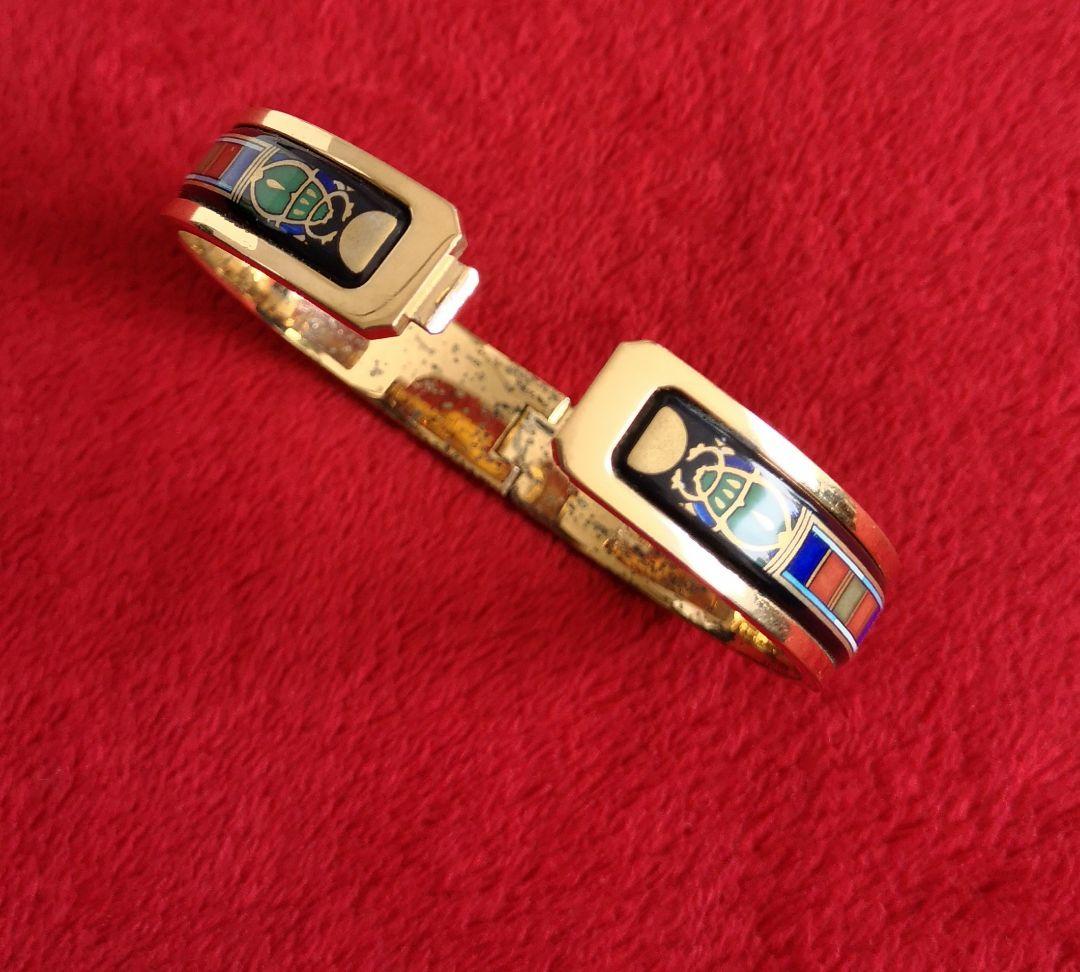 ヴィンテージバングル M.FREY WILLE 古代エジプト スカラベ スネーク