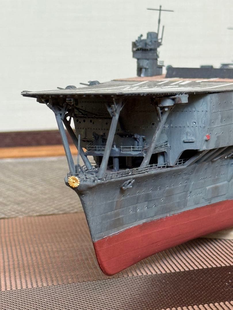 旧 日本海軍 航空母艦　加賀　1/350スケール完成品