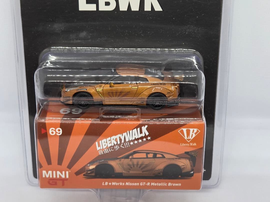 ミニカー MINIGT LIBERTY WALK LBWorks Nissan GT-R